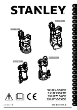 Stanley SXUP1100XDE Instructions Manual предпросмотр