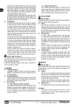 Предварительный просмотр 10 страницы Stanley SXUP1100XDE Instructions Manual