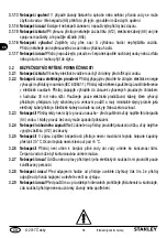 Предварительный просмотр 36 страницы Stanley SXUP1100XDE Instructions Manual