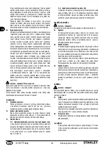 Предварительный просмотр 38 страницы Stanley SXUP1100XDE Instructions Manual