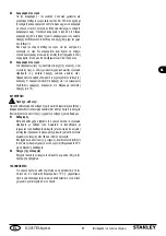 Предварительный просмотр 67 страницы Stanley SXUP1100XDE Instructions Manual