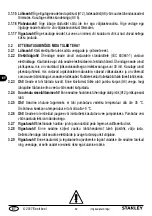 Предварительный просмотр 82 страницы Stanley SXUP1100XDE Instructions Manual