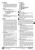 Предварительный просмотр 109 страницы Stanley SXUP1100XDE Instructions Manual