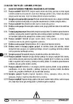 Предварительный просмотр 124 страницы Stanley SXUP1100XDE Instructions Manual