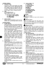 Предварительный просмотр 134 страницы Stanley SXUP1100XDE Instructions Manual