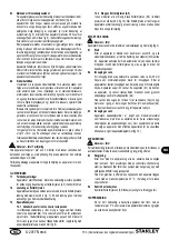 Предварительный просмотр 153 страницы Stanley SXUP1100XDE Instructions Manual