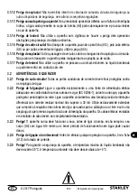 Предварительный просмотр 169 страницы Stanley SXUP1100XDE Instructions Manual