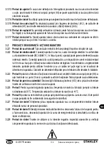 Предварительный просмотр 179 страницы Stanley SXUP1100XDE Instructions Manual