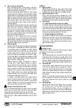 Предварительный просмотр 181 страницы Stanley SXUP1100XDE Instructions Manual