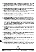 Предварительный просмотр 198 страницы Stanley SXUP1100XDE Instructions Manual