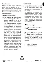 Preview for 7 page of Stanley SXVC20TPE Manual