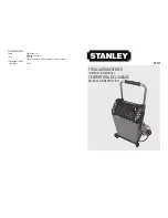 Предварительный просмотр 1 страницы Stanley TGC11 Instruction Manual