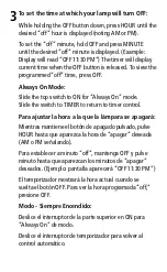 Preview for 5 page of Stanley TimerMax Digislims TM213 User Manual