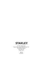 Preview for 106 page of Stanley TLM30 User Manual