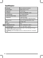 Preview for 36 page of Stanley TLM40 User Manual