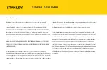 Предварительный просмотр 16 страницы Stanley TLR-EC3215T Installation Manual