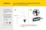 Предварительный просмотр 6 страницы Stanley TLS-120T Installation Manual