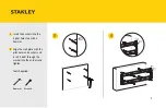 Предварительный просмотр 9 страницы Stanley TLS-120T Installation Manual