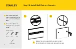 Preview for 8 page of Stanley TLS-210S Installation Manual