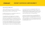 Preview for 12 page of Stanley TLX-105FM Installation Manual