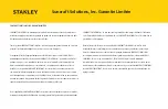 Preview for 40 page of Stanley TLX-105FM Installation Manual