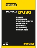 Stanley TOP MIG 1400 User Manual preview