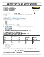 Предварительный просмотр 4 страницы Stanley tp03 User Manual