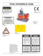 Предварительный просмотр 8 страницы Stanley tp03 User Manual