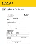 Preview for 1 page of Stanley TT46 User Manual