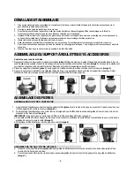 Preview for 20 page of Stanley WET / DRY VACUUM Owner'S Manual