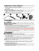 Preview for 21 page of Stanley WET / DRY VACUUM Owner'S Manual