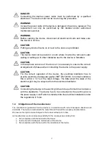 Preview for 7 page of Stanley WSL141 Manual For Installation, Operation And Maintenance