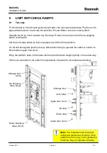 Предварительный просмотр 32 страницы Stannah MIDILIFT SL Installation Manual