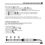 Предварительный просмотр 33 страницы STANNOL INDUSTA HF Operating Instructions Manual