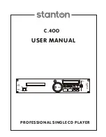 Предварительный просмотр 1 страницы Stanton C.400 User Manual