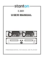 Stanton C.501 User Manual предпросмотр