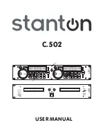 Stanton C.502 User Manual предпросмотр