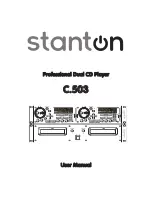 Предварительный просмотр 1 страницы Stanton C.503 User Manual