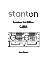 Stanton C.504 User Manual предпросмотр