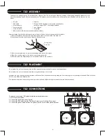 Предварительный просмотр 8 страницы Stanton Complete DJ System DJLab 1.1 User Manual