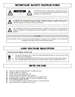 Предварительный просмотр 3 страницы Stanton DIGIPAK S-250 Owner'S Manual