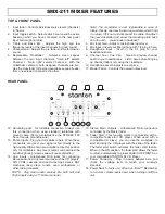 Предварительный просмотр 7 страницы Stanton DIGIPAK S-250 Owner'S Manual