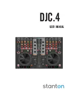 Stanton DJC.4 User Manual preview