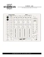 Предварительный просмотр 1 страницы Stanton VRM-10 Owner'S Manual