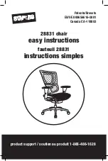 Staples 28831 Easy Instructions предпросмотр