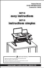 Предварительный просмотр 1 страницы Staples 50710 Easy Instructions