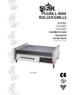 STAR GRILL 75SCRHB7 Installation And Operation Instructions Manual preview