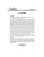 Предварительный просмотр 4 страницы Star Headlight & Lantern LCS790 Installation And Operating Instruction Manual