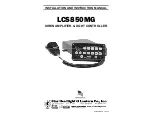 Star Headlight & Lantern LCS850MG Installation And Instruction Manual preview