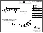 Предварительный просмотр 2 страницы STAR INTERNATIONAL FURNITURE NOBLE BED Assembly Instructions